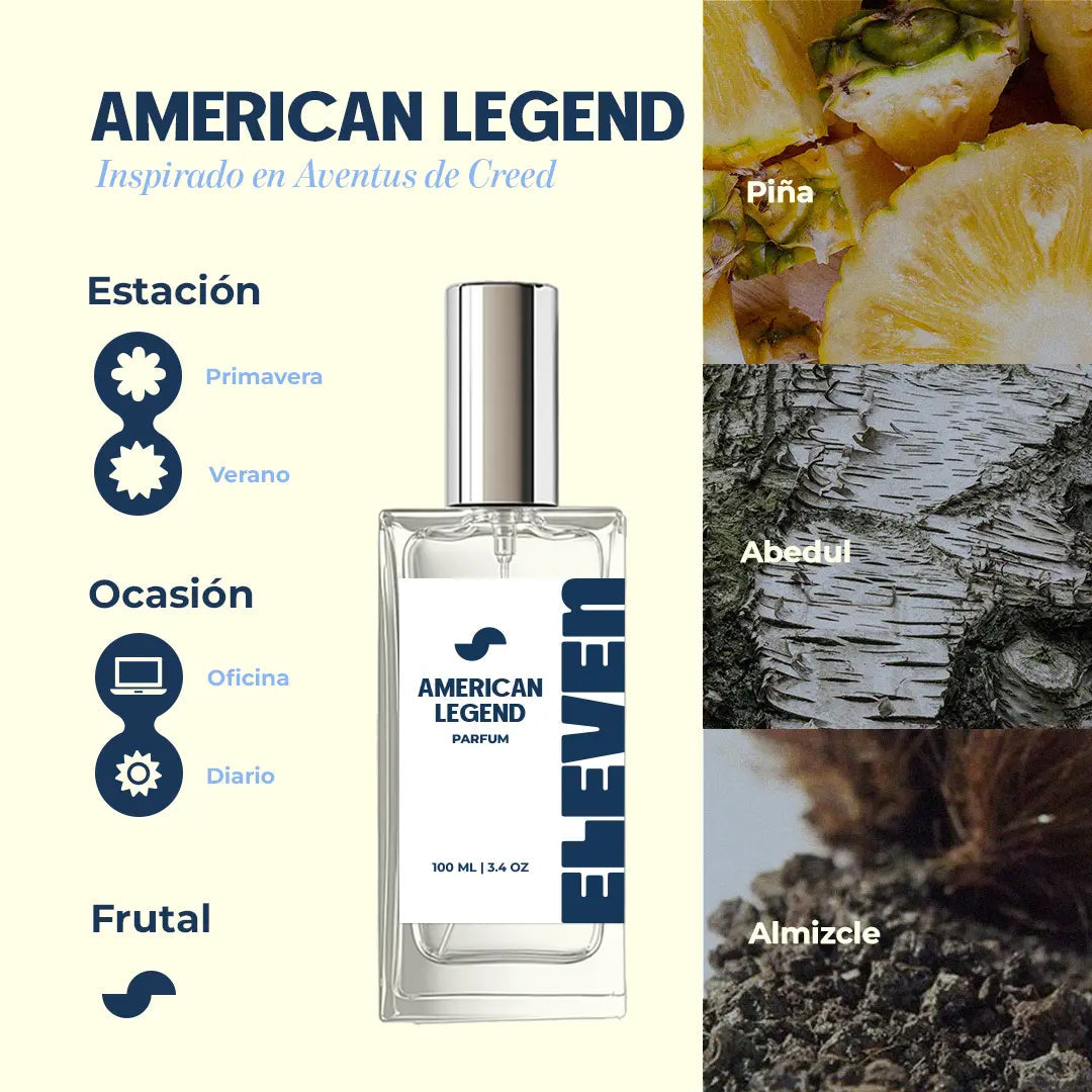 American Legend • Inspirado en Aventus de Creed ELEVEN