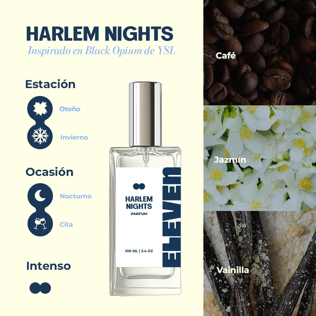 Harlem Nights • Inspirado en Black Opium de YSL ELEVEN