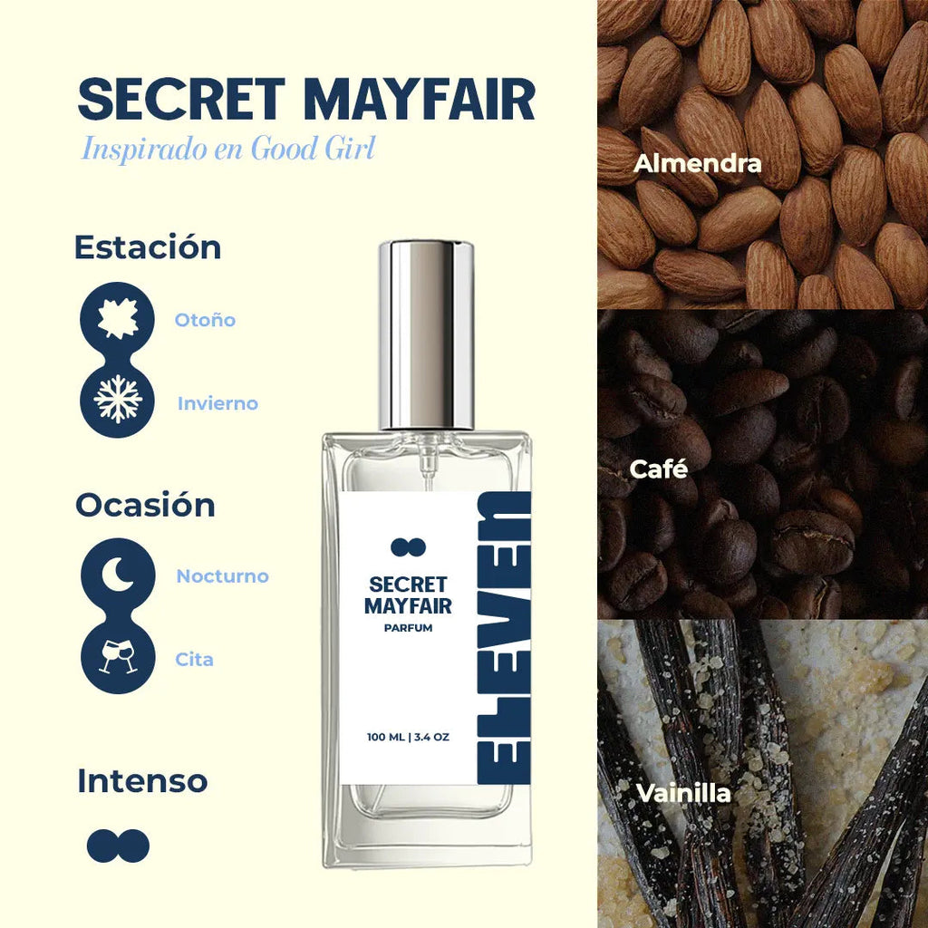 Secret Mayfair • Inspirado en Good Girl de Carolina Herrera ELEVEN
